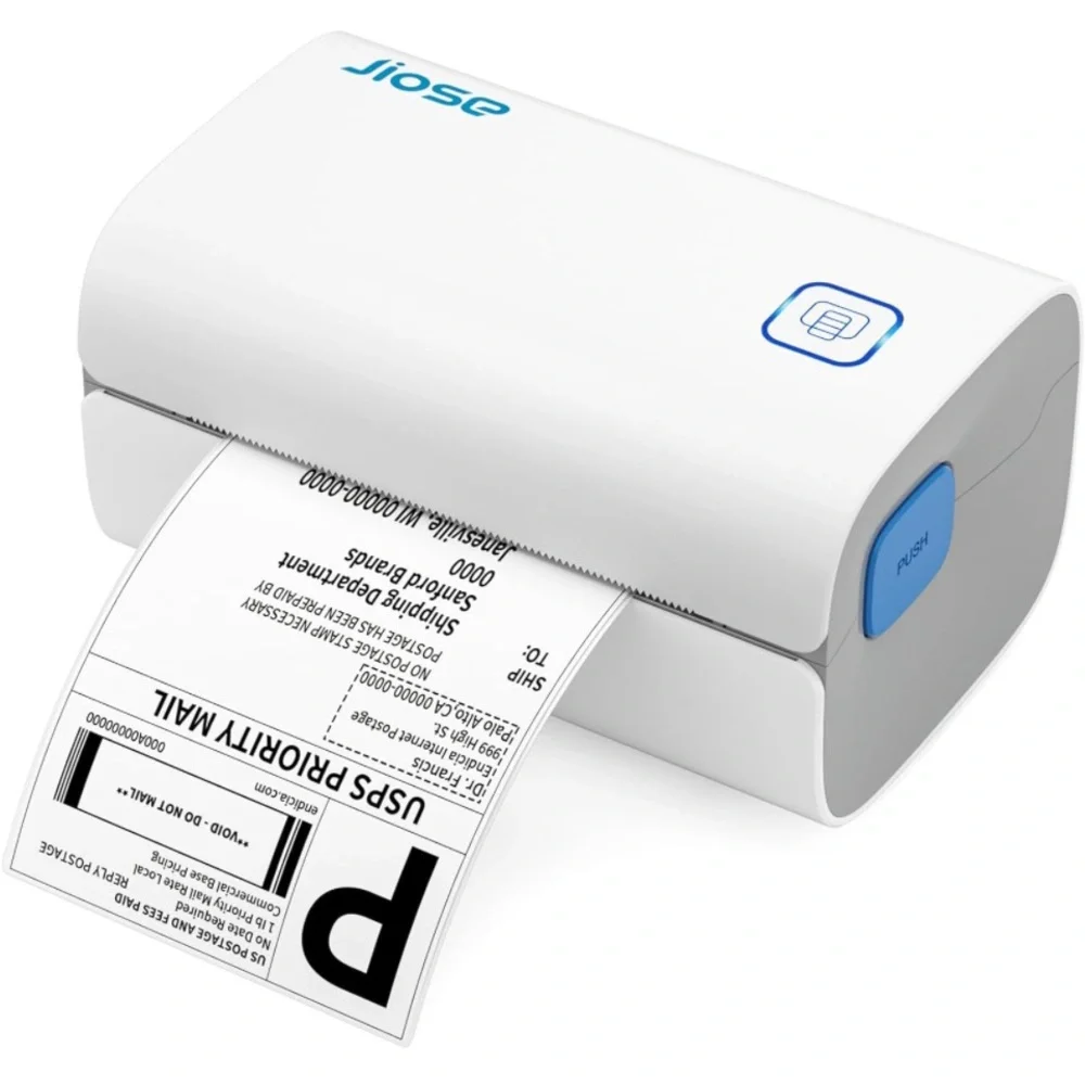EUC Jiose Thermal Ink 4x6 Shipping Package Label Printer Compatible Windows Mac
